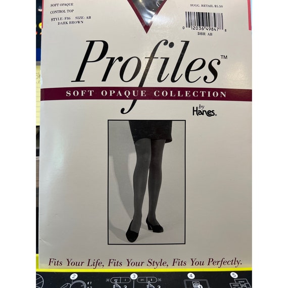 Silkies Ultra Soft Dimensions Set of 2 Lacy High Cut Pantyhose Medium Off  White