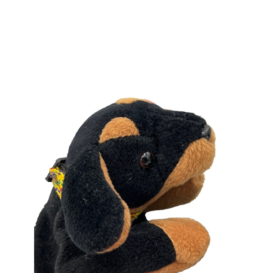 TY Beanie Babies Doby the Doberman Style 4110 With Tags Etsy