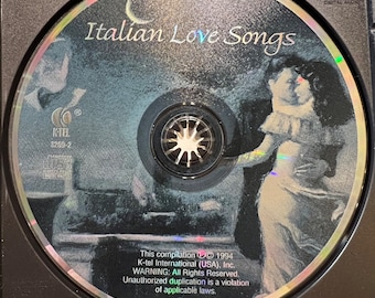 Italian Love Songs Music CD 1994