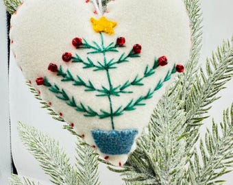 fermLiving クリスマス刺繍オーナメント 5個セット fermLiving クリスマス刺繍オーナメント 5個セット 【公式通販】