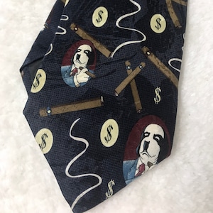 90&#39;s Big Dog Silk Tie