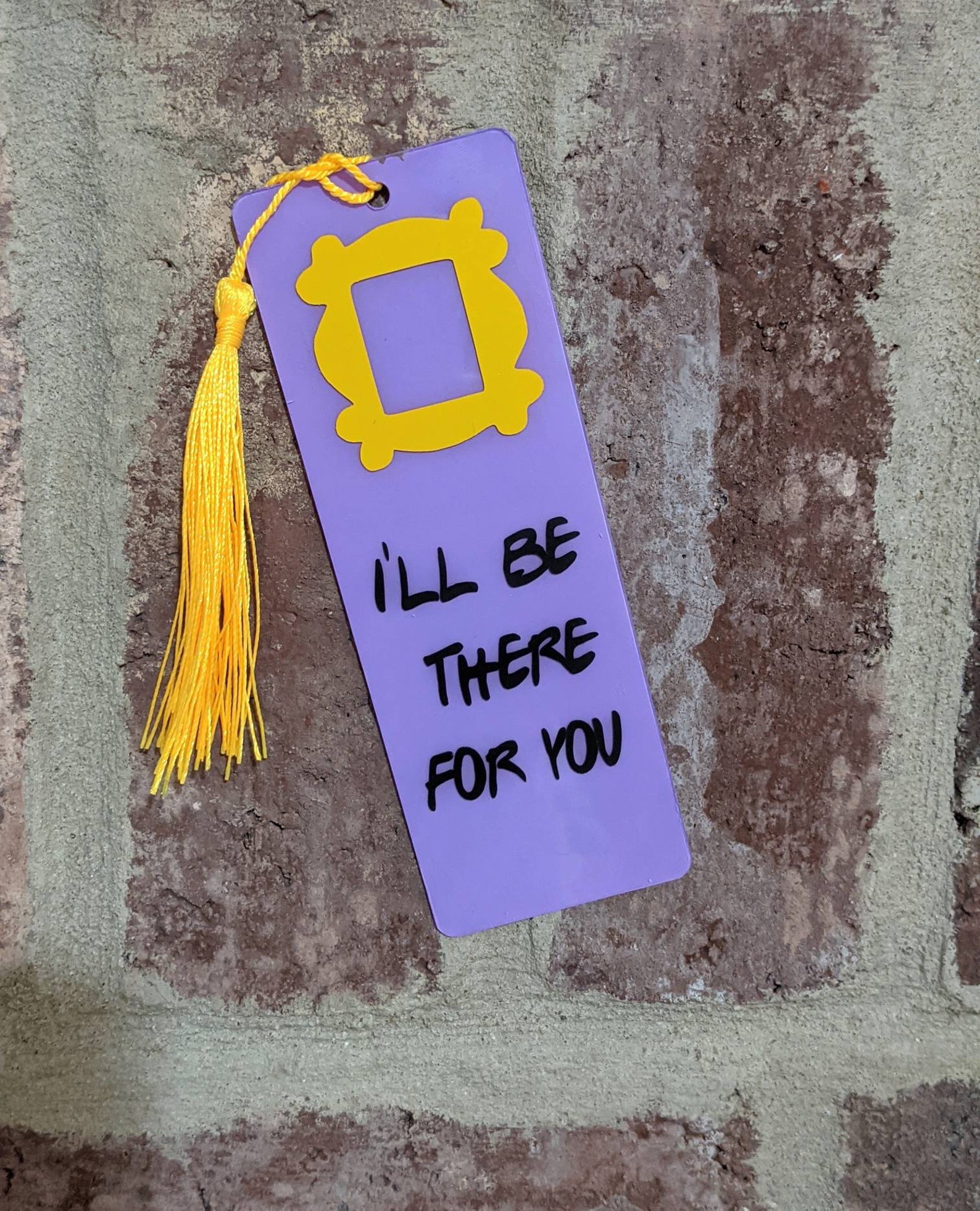 FRIENDS TV show acrylic bookmark Etsy