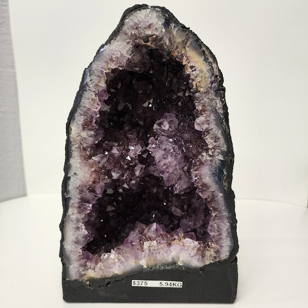 Amethyst Cathedral - 12.95 lb, 10.5 in - Amethyst Geode