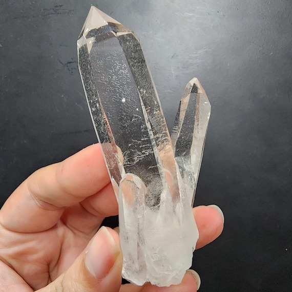 クリスマスSALE クリアクォーツ　クラスター　天然石　ブラジル産　置物 ブラジル産高品質クリアクォーツクラスター - Etsy 日本