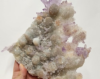 High Quality Amethyst Flower Plate - 1.76 lb