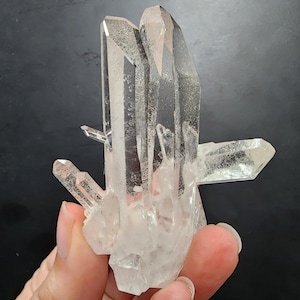 High Quality Clear Quartz Cluster from Brazil