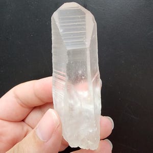 Lemurian Clear Quartz Point from Brazil