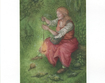 Limited Edition print of “Eight of Boons”.