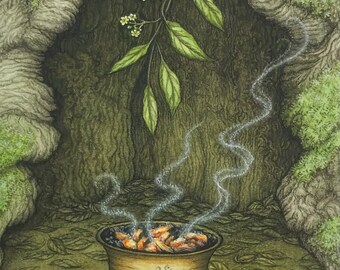 Original Painting of "Camphor"