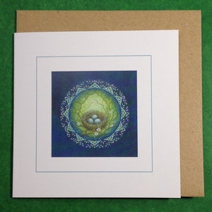 Illuminated Wildlife set of 5 greetings cards. image 2