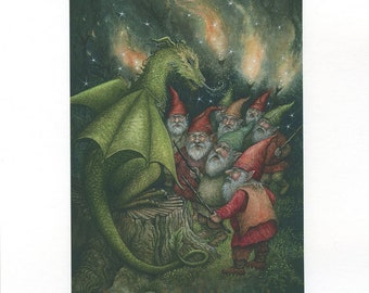 Limited Edition print of “Seven of Spells”.