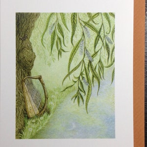 Biglietto d'auguri "Willow".