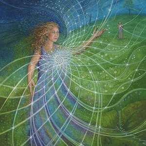 Casting the Light - tarjeta de felicitación