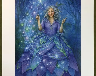Fairy Godmother - print from the "Forest of Enchantment Oracle"