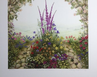 Limited Edition Print of "Flower Wisdom".