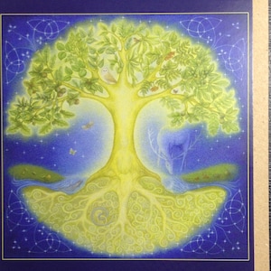 Biglietto d'auguri "Albero di Luce"