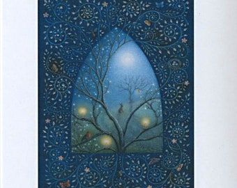 After the Wassail - greetings card