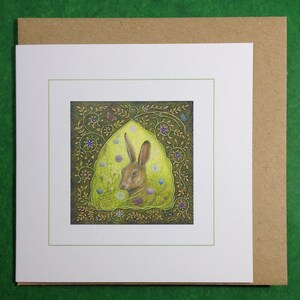 Illuminated Wildlife set of 5 greetings cards. image 3