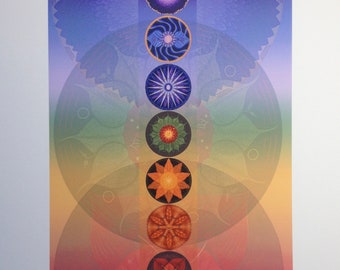 Limited Edition Print of "Chakras".