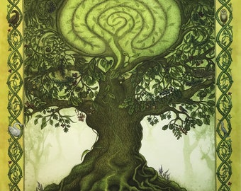 Stampa in edizione limitata di "Journey Tree".