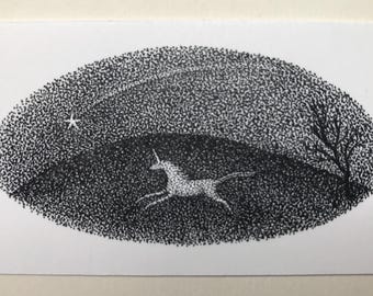 Original Illustration "Follow the Star".