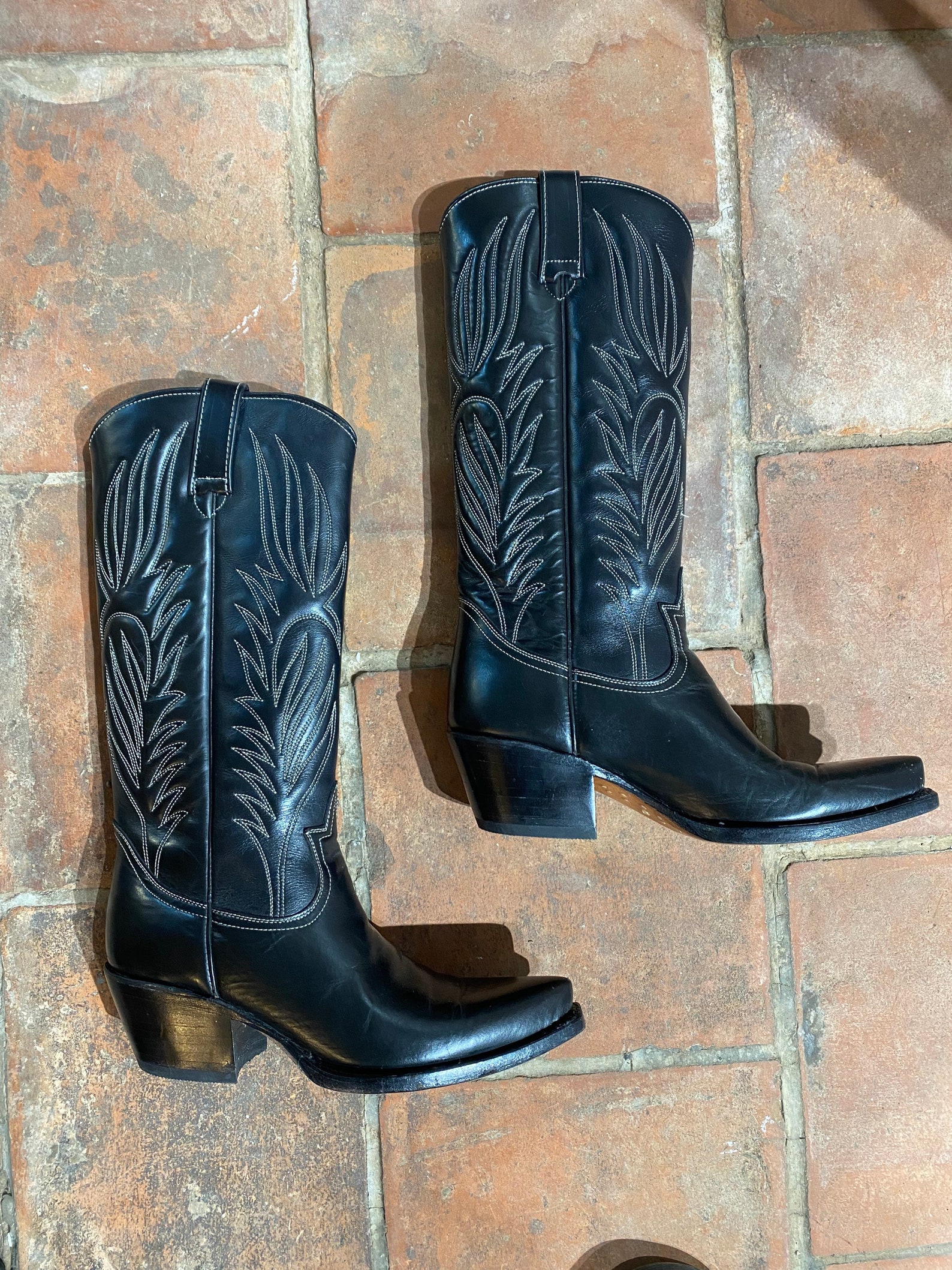 justin boots lacers
