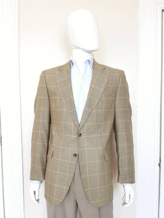 Aquascutum jacket, houndstooth in fall colors, siz