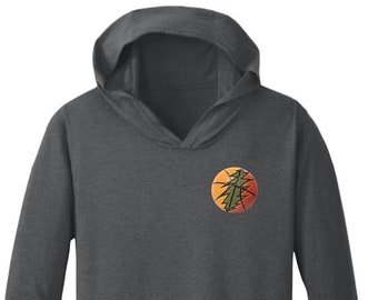 Basketball Bolt District Made Men's Lightweight Hoodie T is part of the Lithuania Strong Apparel Collection