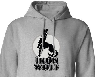 Lithuania Strong Iron Wolf LT Men & Women Unisex Hoodie is part of the Lithuania Strong Apparel Collection