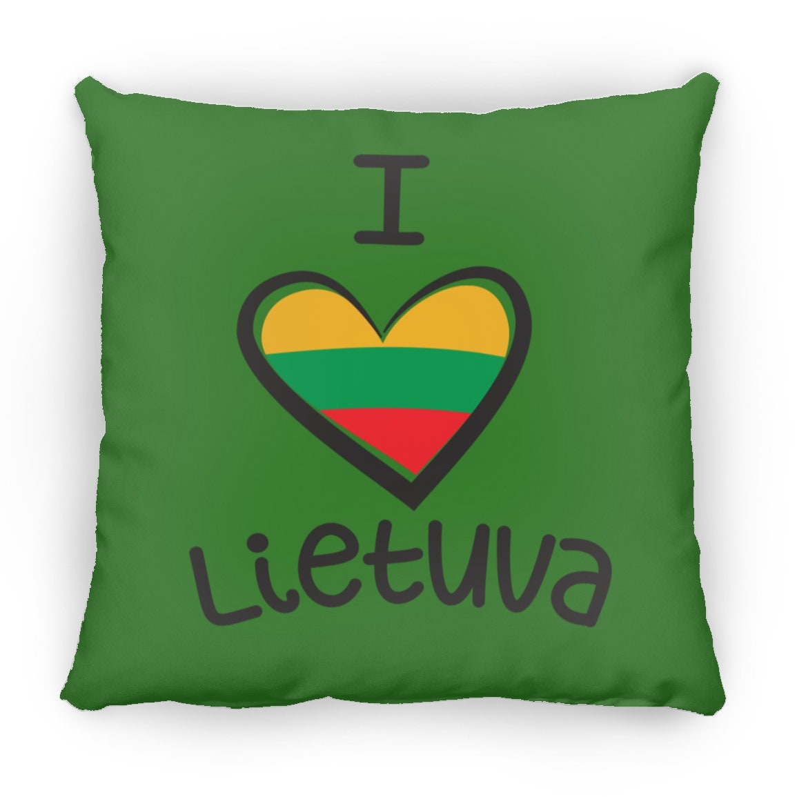 Litauen stark ich liebe Lietuva 16 x 16 litauische dekorative Etsy.de