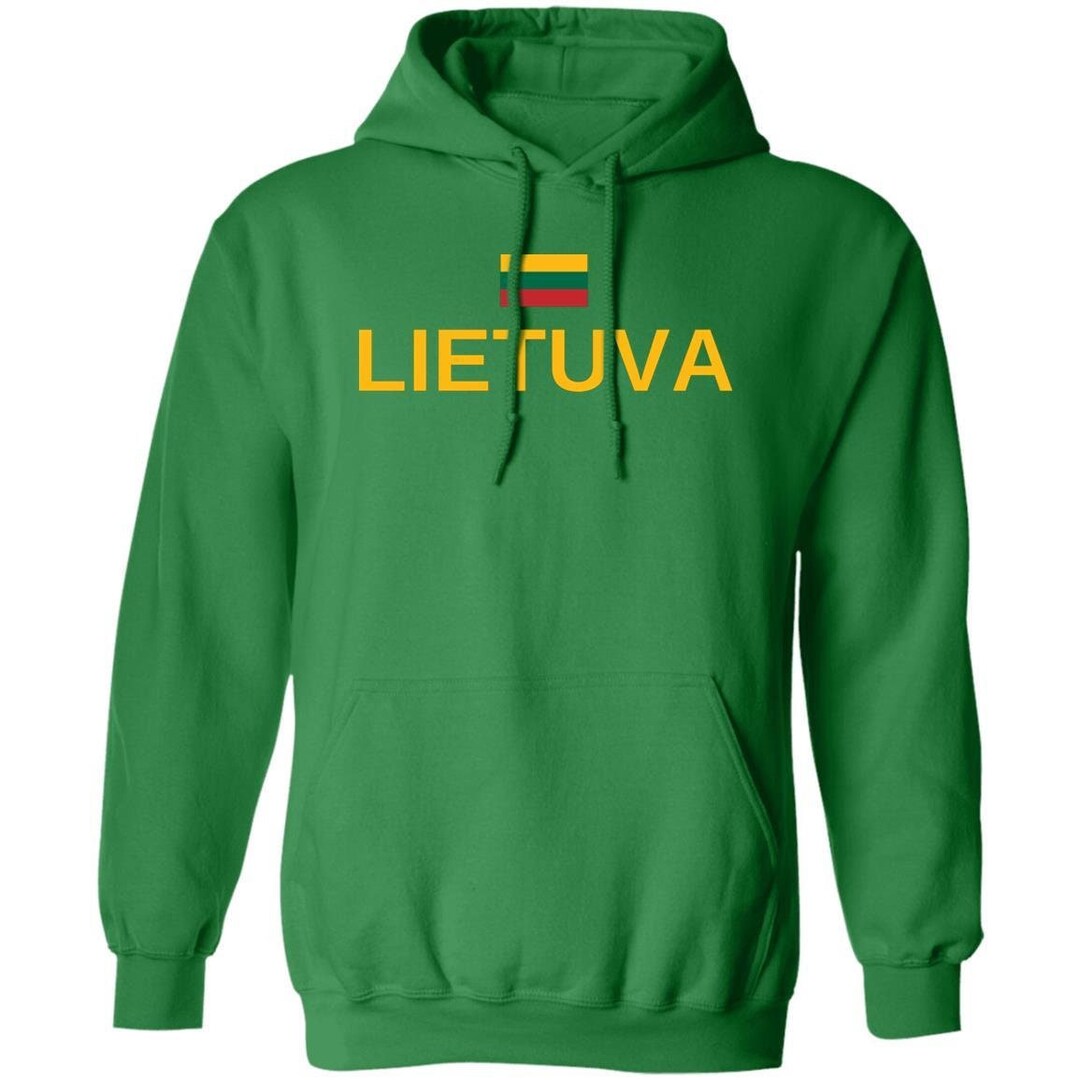 Lithuania Strong Lietuva 23 Jersey Men & Women Unisex Hoodie is Part of