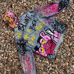 John & Jenn Gino Animal Jacket - Pink Panther