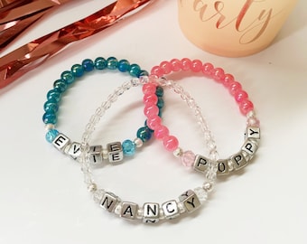 Personalised Beaded Name Bracelet