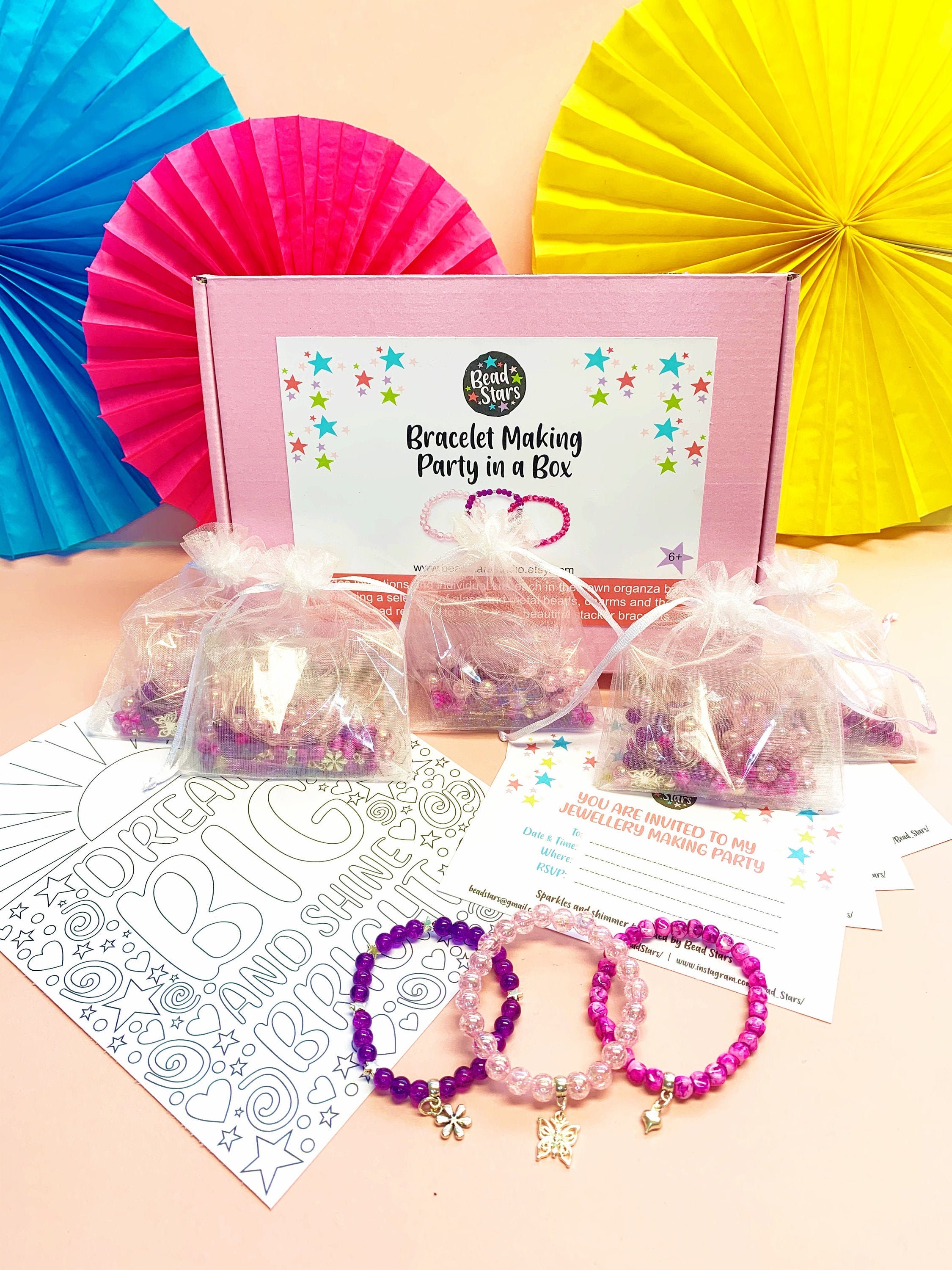 550+Pcs Pony Beads Kit for DIY Bracelet Nacklace Ring Jewelry Making Kit  for Girls Bracelet Beads Colorful Alphabet Glass Seed Beads Art Craft Kits  for Kids | Fruugo NO