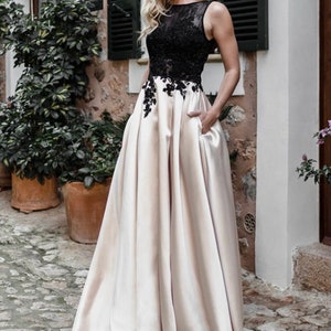 Long party dress, guest dress, long evening dress, wedding guest, bridesmaid dress, evening dress for women