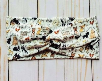 Fascia per capelli con stampa serpente, turbante, fascia per