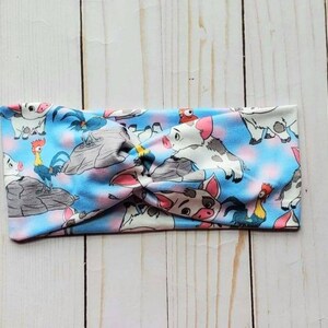 Twisted Headband inspired pua,headband duck,soft headband top knot,headband daysi duck ,headband athletic