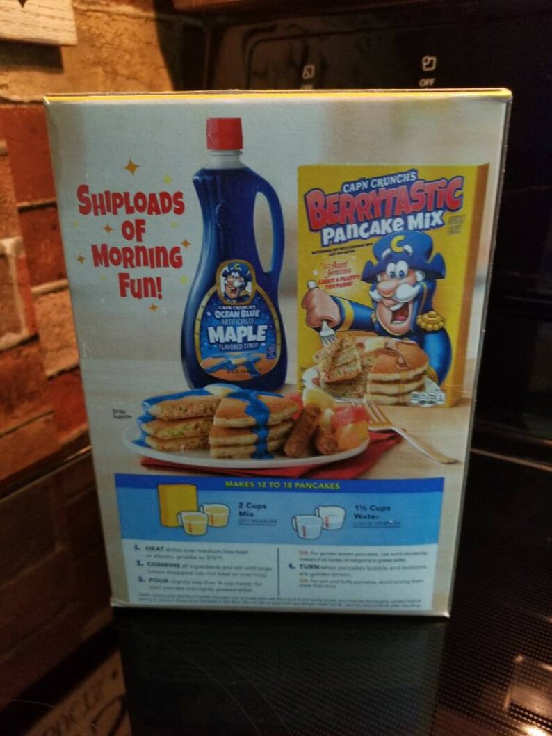 Capn Crunch BerryTastic Pancake Mix Aunt Jemima Pancake