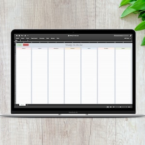 Weekly TO DO List EXCEL Template | Digital Task Tracker | Customizable Weekly Planner | Weekly Schedule Planner | To do tracker