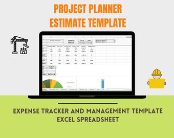 Project Expense Tracker | Cost Estimation Excel Template