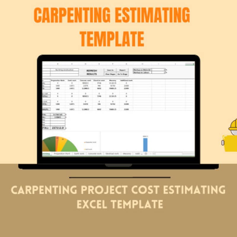 Carpentry Quote Template Etsy