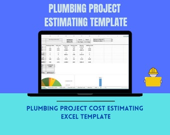 Plumbing Cost Estimate Template | Project Budget Tracker