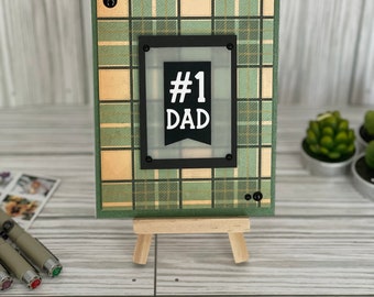 Fathers day card, first fathers day card, card from kids, 1st fathers day card, card for grandpa, card from wife, card for stepdad, for papa