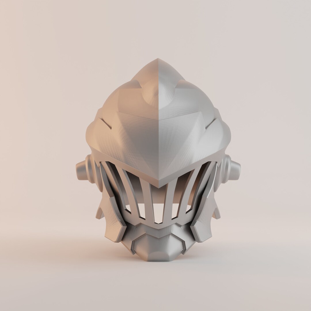 STL file Goblin Slayer Helmet for Cosplay 👺・3D print model to