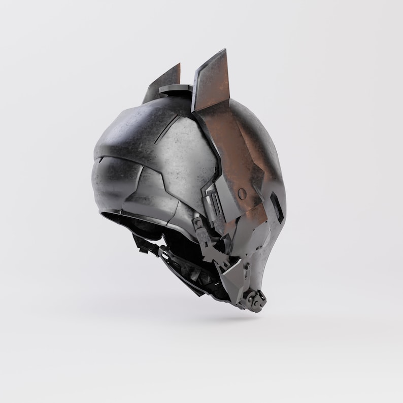 Batman Arkham Knight Helmet STL File for 3D Printing Etsy