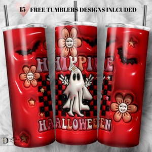 3D Geist Halloween Tumbler Design: 3D Geist