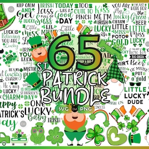 St Patricks Svg Bundle | Saint Patricks Day Svg | Lucky Svg