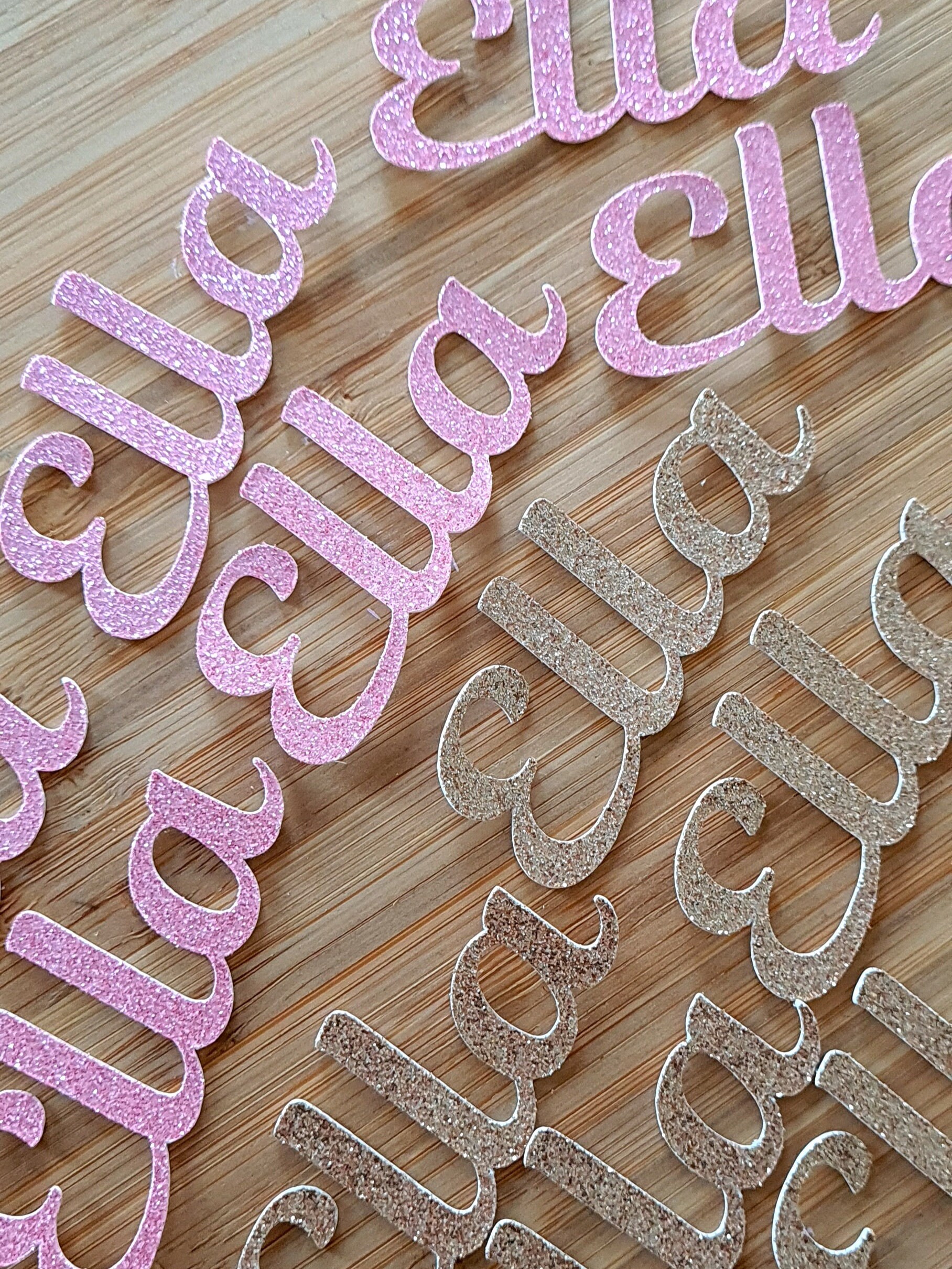 Custom Name Cupcake Toppers Personalized Cupcake Toppers Etsy