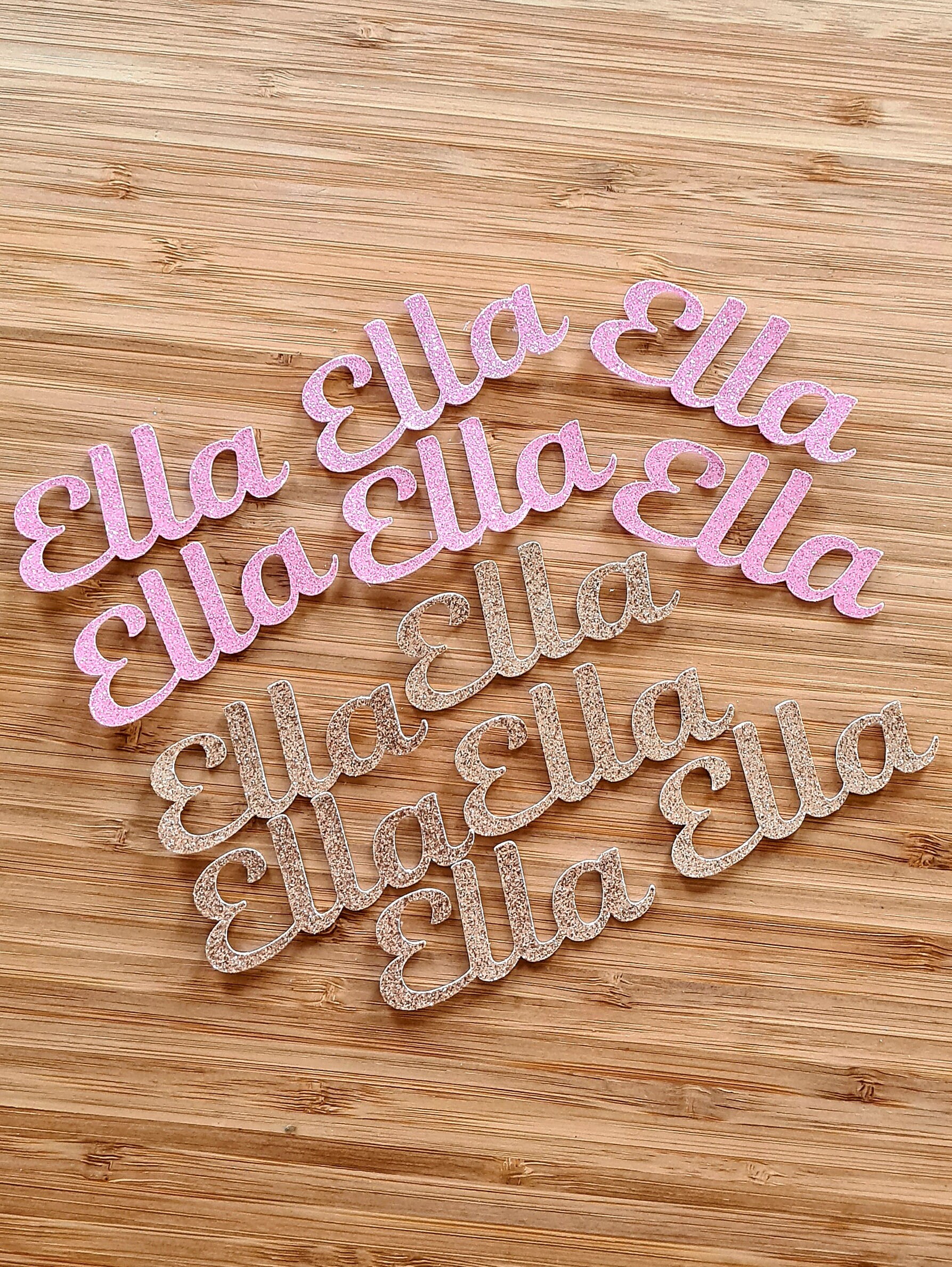 Custom Name Cupcake Toppers Personalized Cupcake Toppers Etsy