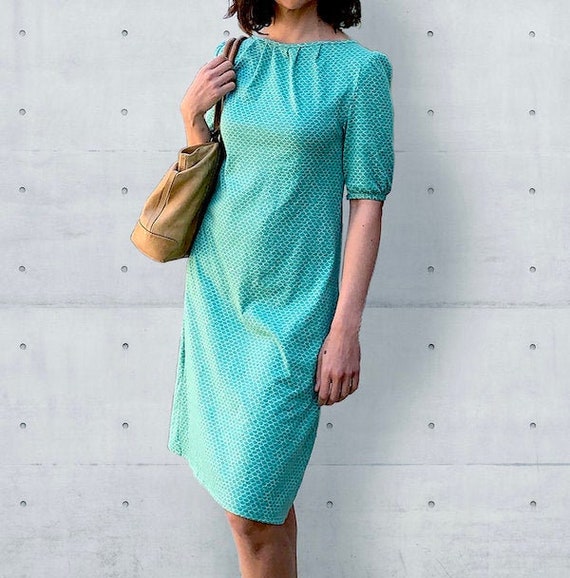 a line jersey dress